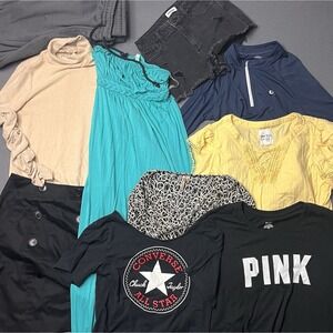 Womans Bulk Clothing Lot Of 10 Items For Reseller Clothes Bundles Various Size |
